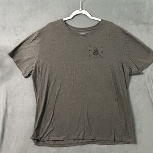 Nike Mens Liberty‎ Or Death Snake Graphic T Shirt Gray Short Sleeve Logo XXL 2XL